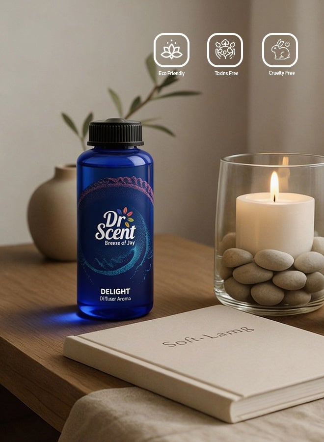 Dr Scent Breeze of Joy Premium Diffuser Aroma Oil Delight | Bright citrus opening, Aromatic freshness, & smooth woody elegance Fragrance, Perfect for Offices, Homes,Spa,Hotel Rooms & Lobbies - Image 5